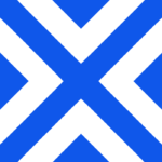 xioma logo azul