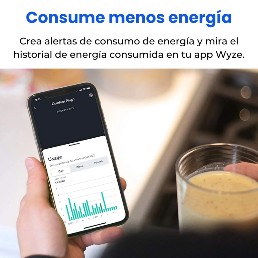 wyze plug mide el consumo de energia